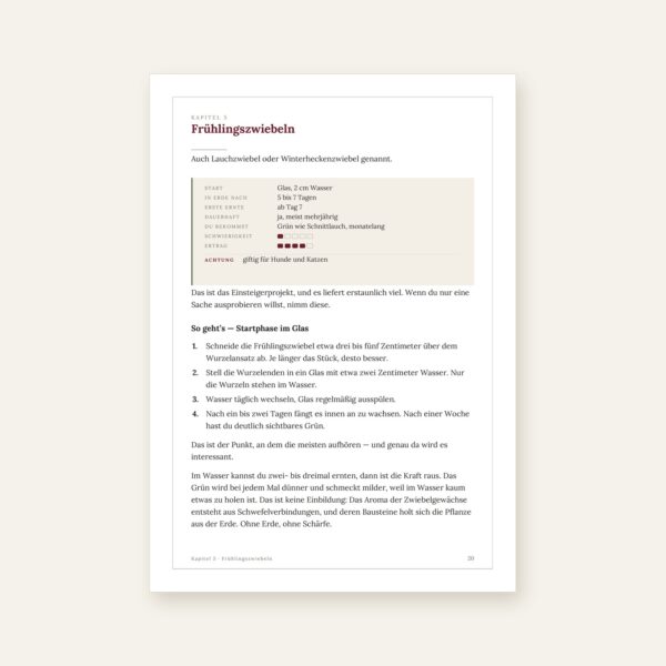 Omas Nachwachs- und Küchengarten-Guide